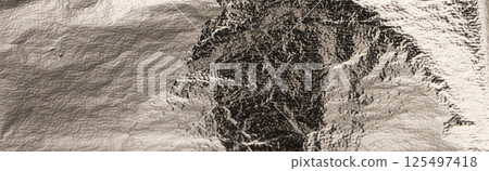 Silver and gray metallic foil texture with a chic, luxurious design. Pearlescent, reflective surface Silver and gray metallic foil texture with a chic, luxurious design. Pearlescent, reflective surface 125497418
