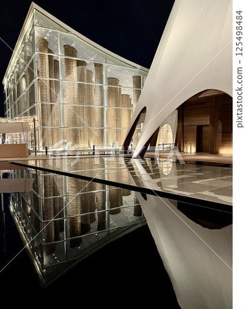 Osaka Kansai Expo 2025 Qatar and United Arab Emirates Pavilion 125498484