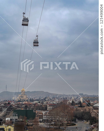 Georgia Tbilisi cityscape Georgia Tbilisi cityscape 125499004