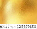 Brushed gold metallic wall with scratched surface, abstract texture background 125499858