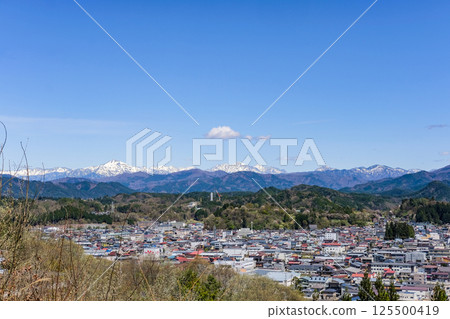 岐阜縣高山市和山區風景 125500419