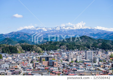 岐阜縣高山市和山區風景 125500442