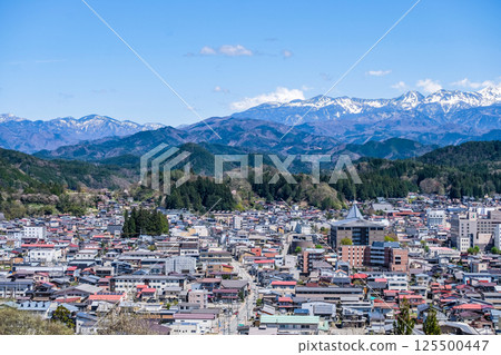 岐阜縣高山市和山區風景 125500447