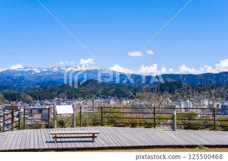 岐阜縣高山市和山區風景 125500468