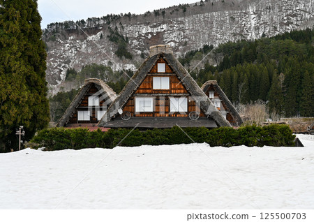 Shirakawago of Gifu prefecture Shirakawago of Gifu prefecture 125500703