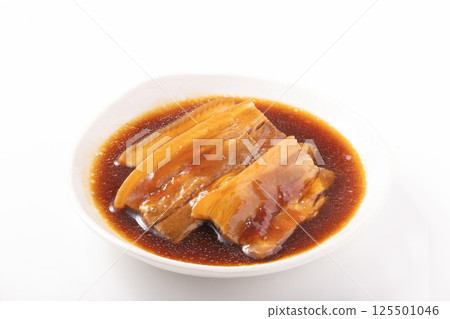 Seasoned pork belly, braised pork Seasoned pork belly, braised pork 125501046