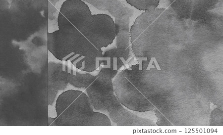 水墨背景插圖、花卉墨畫、角落的日本畫、花卉水彩畫、 125501094