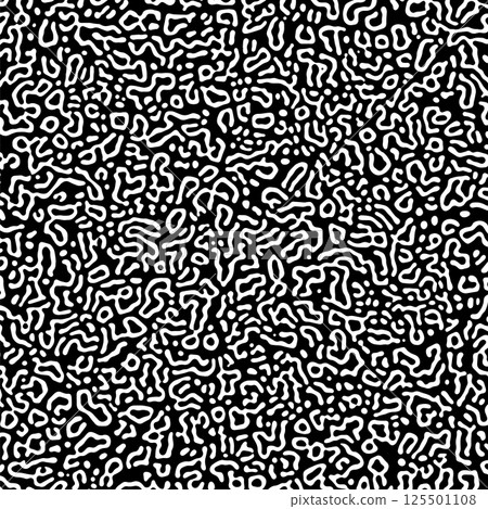 Vector Generative algorithm psychedelic background. Reaction diffusion or turing pattern formation. Organic lines in memphis. Unique texture of homogeneous, uniform state in biological organisms Vector Generative algorithm psychedelic background. Reaction diffusion or turing pattern formation. Organic lines in memphis. Unique texture of homogeneous, uniform state in biological organisms 125501108