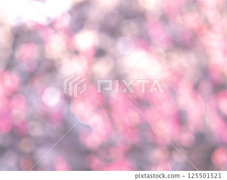 Background material: Reflection of polka dots. A colorful and bright spring image like a flower field. 125501521
