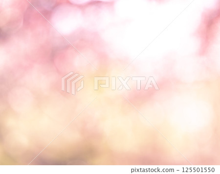 Background material: Reflection of polka dots. A colorful and bright spring image like a flower field. 125501550