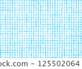 Light blue gingham check wallpaper with a natural feel 125502064