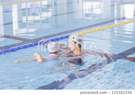 Baby Swimming 125502356