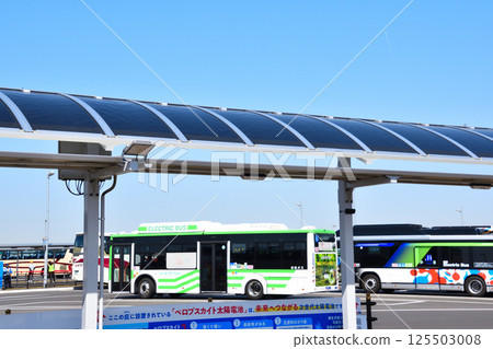 Perovskite solar cells implemented at Yumeshima Transportation Terminal 1 Perovskite solar cells implemented at Yumeshima Transportation Terminal 1 125503008