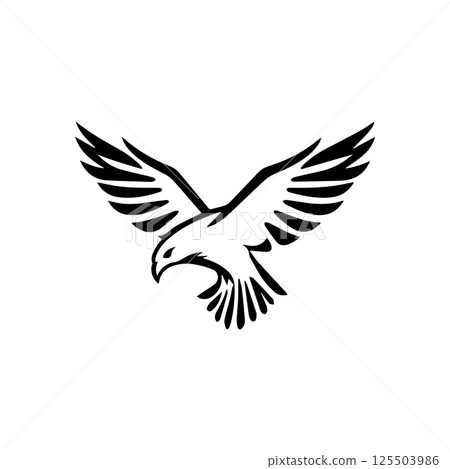 Eagle Logo Vector Art Icons and Graphics Eagle Logo Vector Art Icons and Graphics 125503986