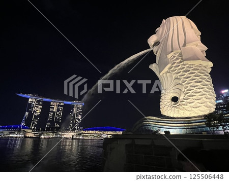 魚尾獅和濱海灣金沙 魚尾獅和濱海灣金沙 125506448