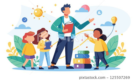 Guides students and teachers to relevant materials, fostering a love of learning. Guides students and teachers to relevant materials, fostering a love of learning. 125507269