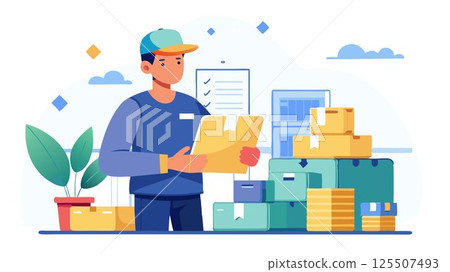 Efficiently fulfills customer orders by selecting, packaging, and shipping products. 125507493