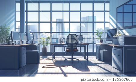 Modern office 125507663