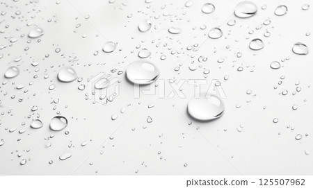 Close-up water droplets, water, generative AI Close-up water droplets, water, generative AI 125507962