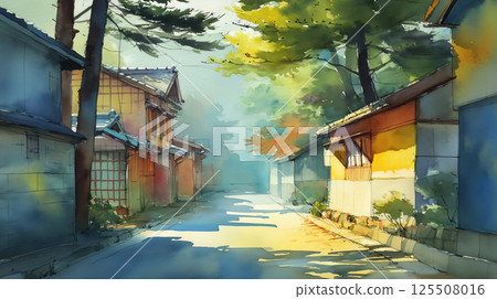 森林中的一條鋪好的路,陽光透過樹木照射進來 |寧靜的風景插畫,光影與自然和諧相處,令人印象深刻 森林中的一條鋪好的路,陽光透過樹木照射進來 |寧靜的風景插畫,光影與自然和諧相處,令人印象深刻 125508016