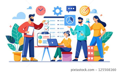 They plan and organize work tasks, assign responsibilities to team members, and monitor progress to ensure projects are completed on time and within budget. 125508160