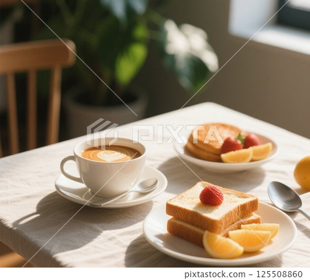 Morning coffee Morning coffee 125508860