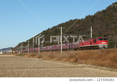 Freight train hauled by EF510 series 0 No. 1 125509263