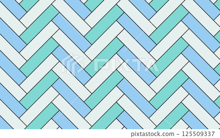 Herringbone pattern - Spring/Summer - 3 colors - Cool colors - Standard Herringbone pattern - Spring/Summer - 3 colors - Cool colors - Standard 125509337