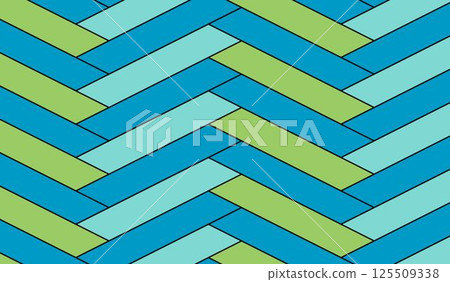 Herringbone pattern - Spring/Summer - 3 colors - Cool colors - Horizontal Herringbone pattern - Spring/Summer - 3 colors - Cool colors - Horizontal 125509338