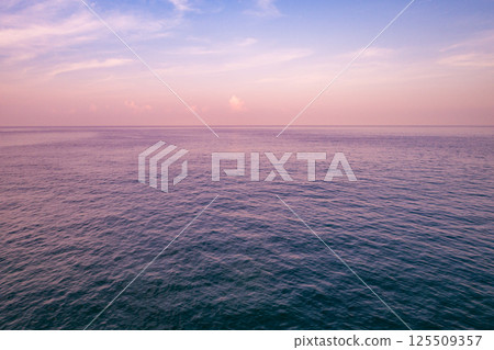 Amazing light sunset or sunrise sky landscape view,Beautiful nature colorful sky background 125509357