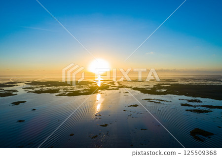 Amazing light sunset or sunrise sky landscape view,Beautiful nature colorful sky background Amazing light sunset or sunrise sky landscape view,Beautiful nature colorful sky background 125509368