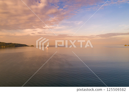 Amazing light sunset or sunrise sky landscape view,Beautiful nature colorful sky background Amazing light sunset or sunrise sky landscape view,Beautiful nature colorful sky background 125509382