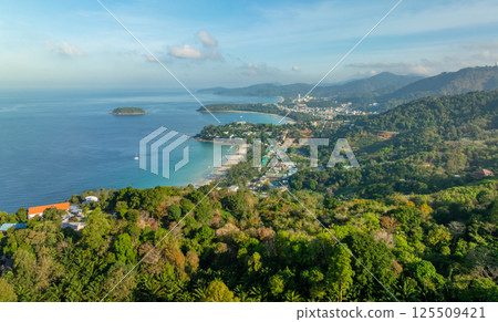 Beautiful landscape view in Phuket Thailand 125509421