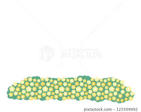 花綠葉背景框架圖 125509992