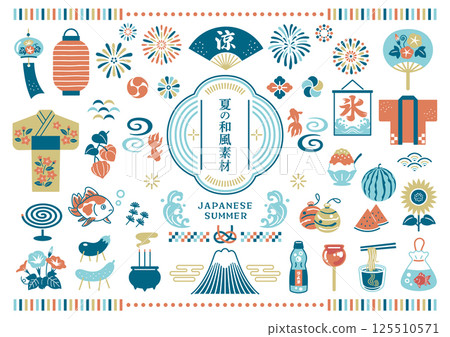 夏季日式材料套裝 夏季日式材料套裝 125510571