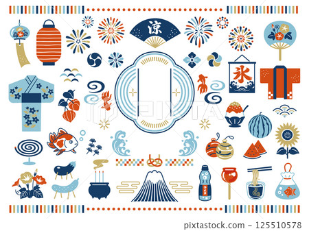 夏季日式材料套裝 夏季日式材料套裝 125510578