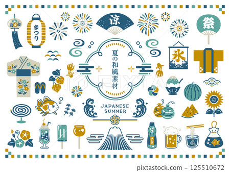 夏季日式材料套裝 夏季日式材料套裝 125510672