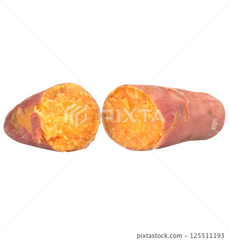 yam isolated on white background 125511193