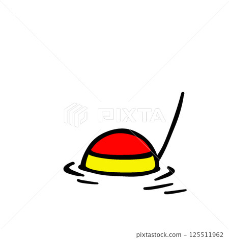 簡單的花車插圖 125511962