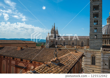 Panoramic View of Siena Cathedral 125512042