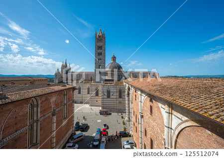 Panoramic View of Siena Cathedral 125512074