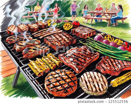 The joy of barbecue The joy of barbecue 125512556