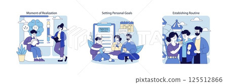 A visual depiction illustrating the importance of family support, access to resources, and strong connections 125512866