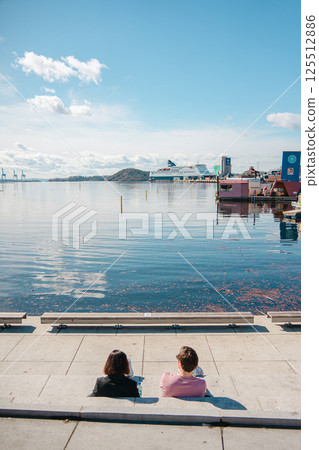 Oslo Harbor, Norway 125512886