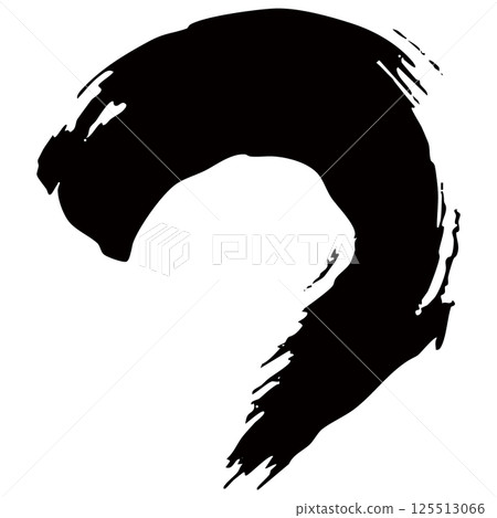 動態筆畫線插圖集向量 125513066