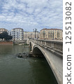 Ponte Vittoria old historic bridge over the Adige river in Verona city, Italy 125513082