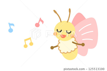 唱歌的蝴蝶插畫-蝴蝶 唱歌的蝴蝶插畫-蝴蝶 125513100