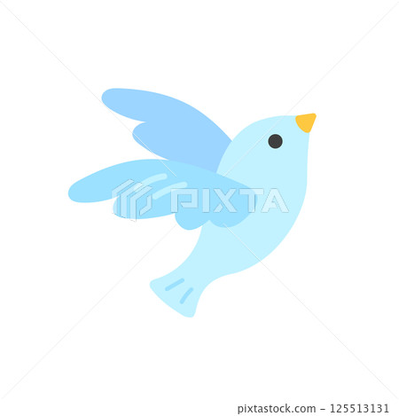 Little bird illustration Little bird illustration 125513131