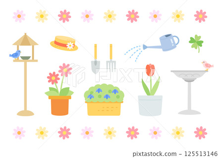 園藝插圖集春天 125513146