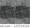 Seamless pattern of alligator skin on a white background 125514124
